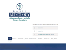 Tablet Screenshot of hearingoffice.com